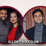 Amy Havel Patel with her husband, comedian Nimesh Patel