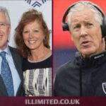 Pete Carroll with his wife Glena Goranson