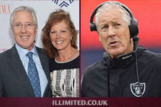 Pete Carroll with his wife Glena Goranson