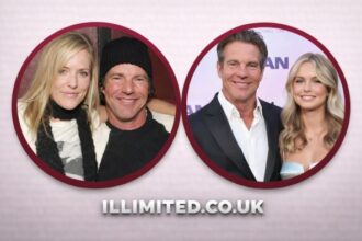 Zoe Grace Quaid with her father Dennis Quaid