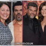 Angelita Galarza-Guzmán with her husband Luis Guzmán at a public appearance