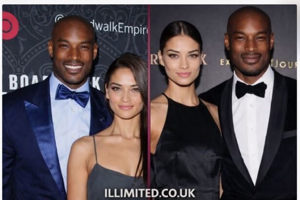 Berniece Julien with Tyson Beckford during their marriage in 2007